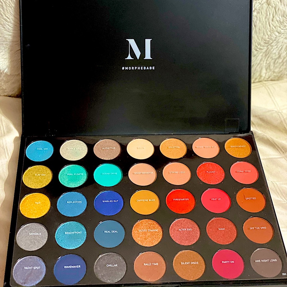 BRWB BEAUTIFUL MORPHE PALETTE-HOT SPOT